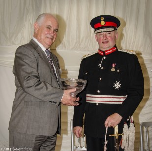 Lord Lieutenant with Tony Moore