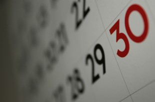 Calendar showing the 30th of the month (credit: calt="Calendar (credit: Dafne Cholet/CC BY 2.0)